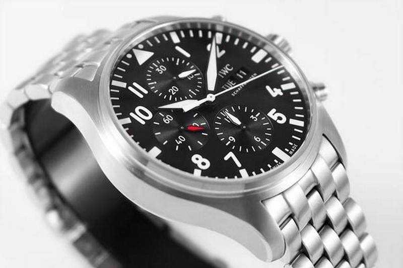 IWC 파일럿 크로노 블랙 | 43mm