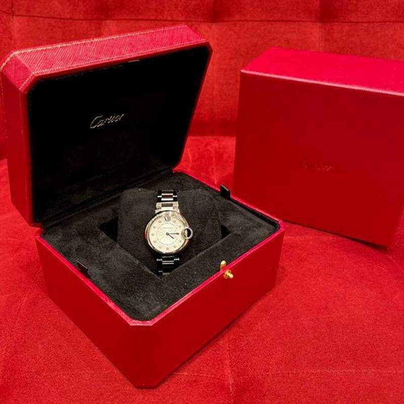 까르띠에 발롱 블루 W4BB0021 | 33mm