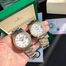 로렉스 데이저스트 텐 포인트 다이아 흰판 18K | 여성36mm , 남성41mm