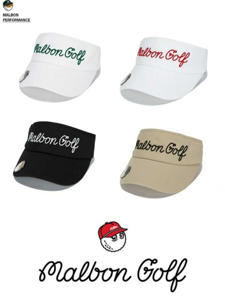 말본 남여공용 25SS 신상 볼마커 선바이저(4color)