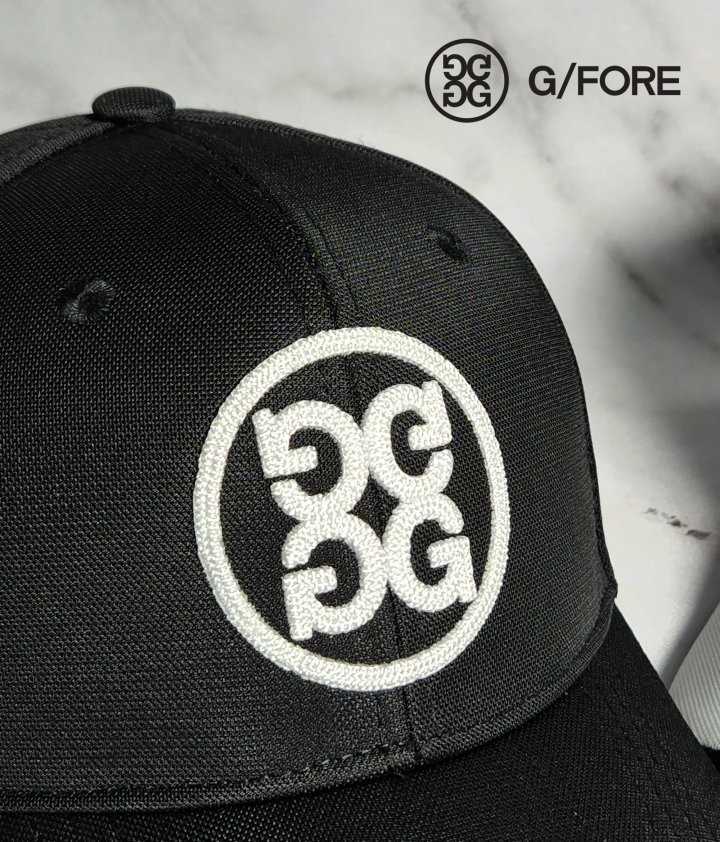 지포어 남여공용 GOLF CIRCLE 로고 자수 볼캡(2color)