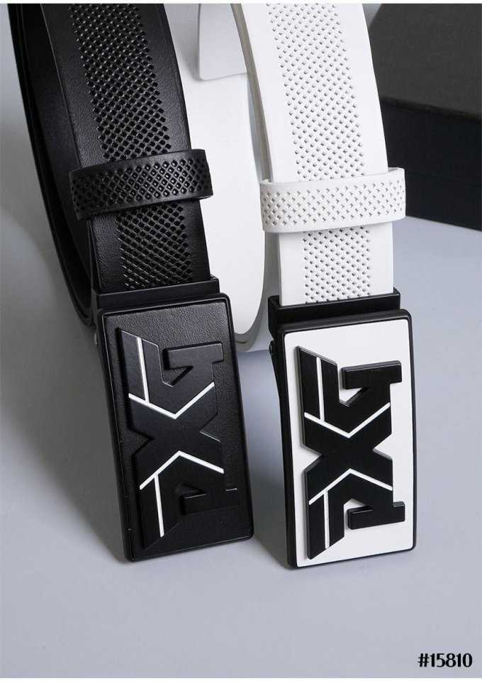 PXG 남성 스퀘어 버클 레더 벨트(2color)