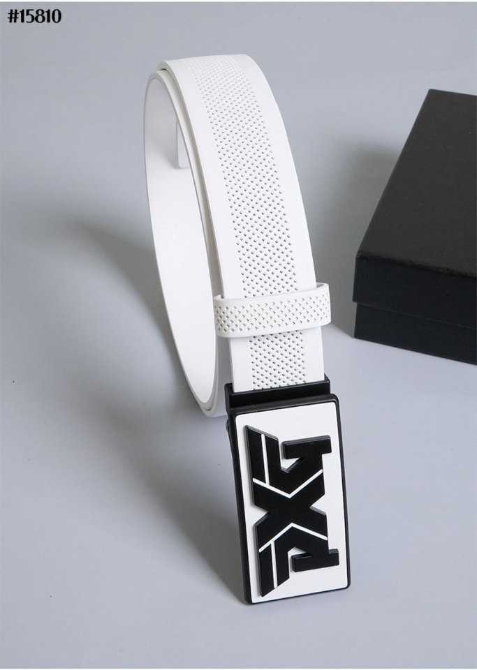 PXG 남성 스퀘어 버클 레더 벨트(2color)