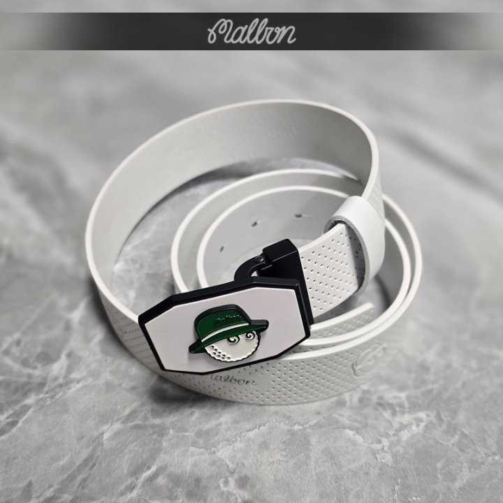 말본 enuine leather for golf belt(2color)