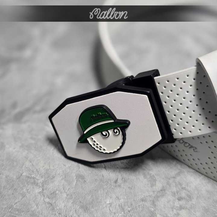 말본 enuine leather for golf belt(2color)