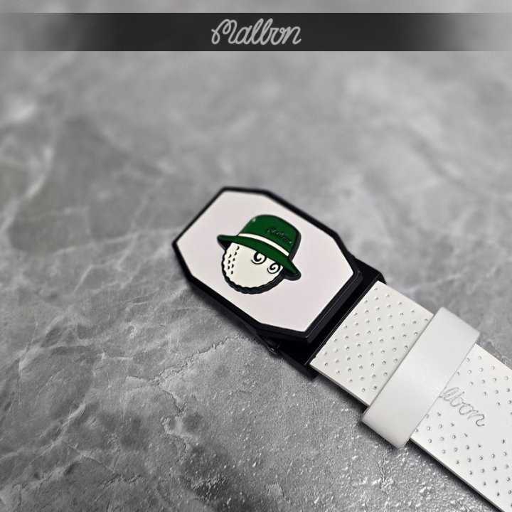 말본 enuine leather for golf belt(2color)