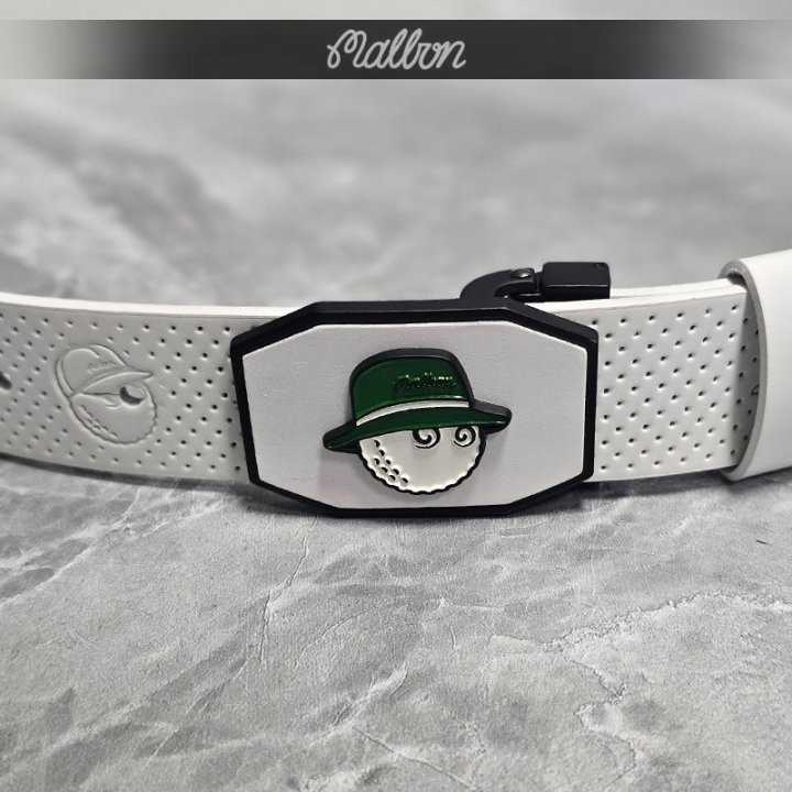 말본 enuine leather for golf belt(2color)