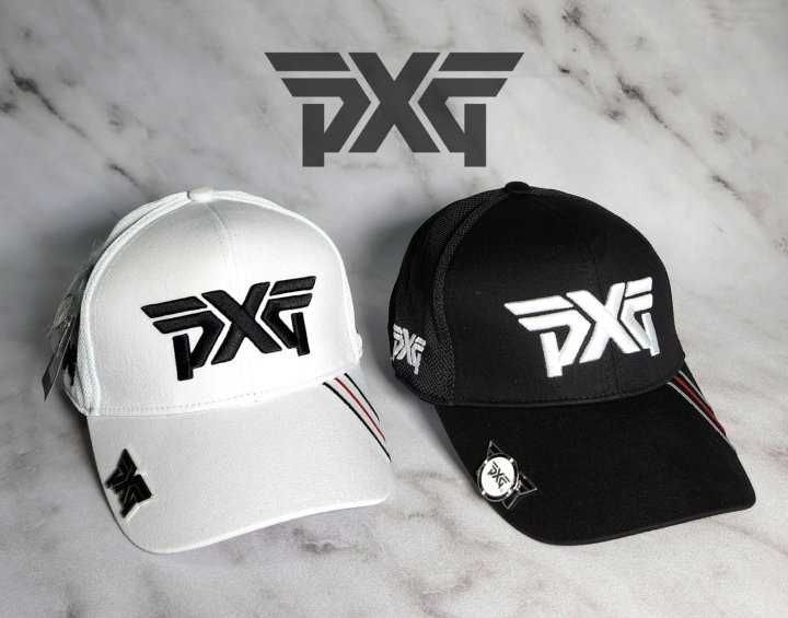 PXG GOLF 사이드라인 볼마커 마그네틱 로고 캡(2color/남녀공용)