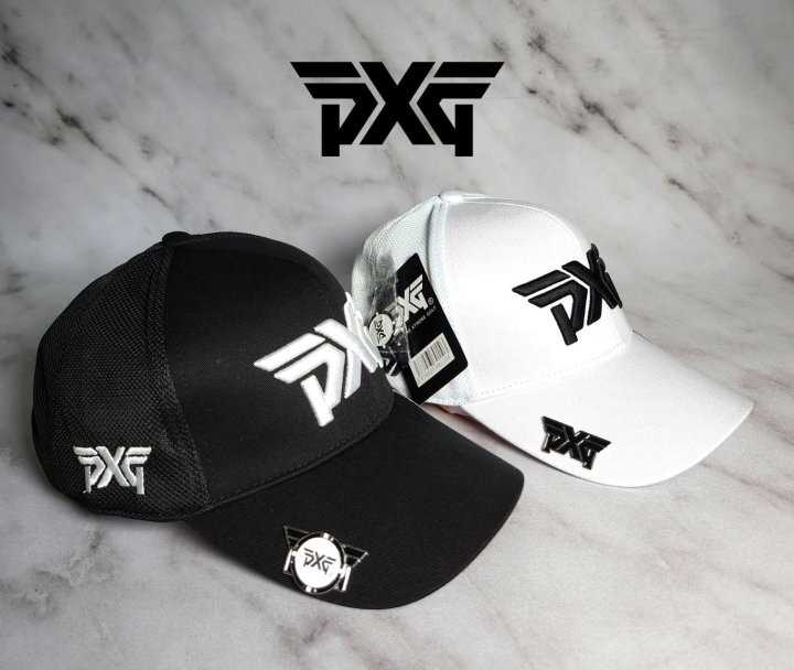 PXG GOLF 사이드라인 볼마커 마그네틱 로고 캡(2color/남녀공용)