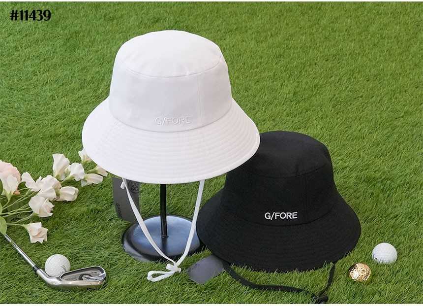 G/FORE 지포어 남여공용 블랙 화이트 서클 G’S 버킷햇