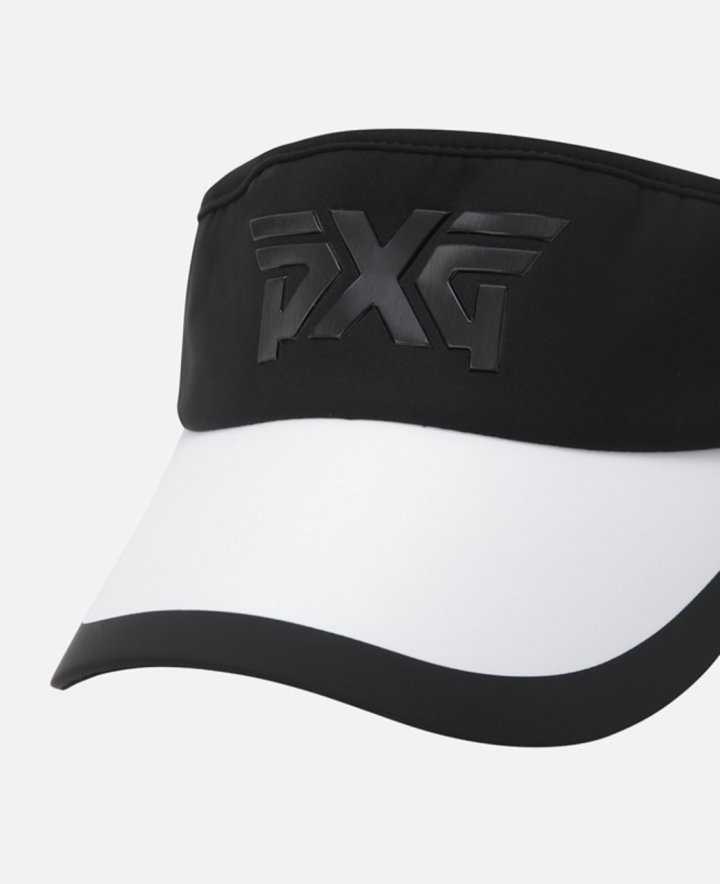 PXG 여성 컬러 블록 와이드 바이저