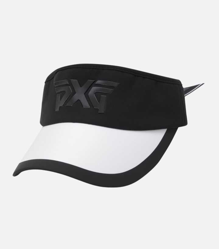 PXG 여성 컬러 블록 와이드 바이저