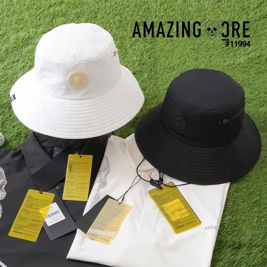 어메이징크리 남여공용 WIDE ZIPPER 버킷햇(2color)
