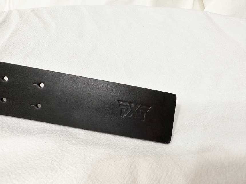 PXG 남녀공용 시그니처 로고 벨트