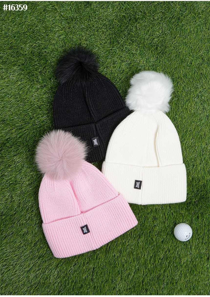 PXG 남여공용 폭스퍼 울 니트 비니(3color)