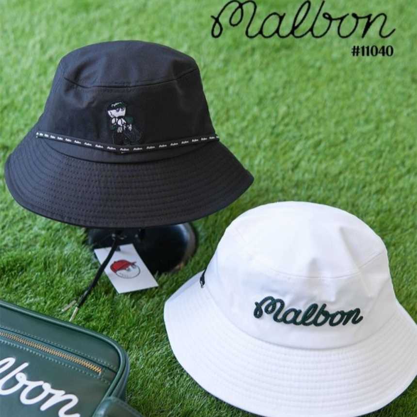말본 스트링 와이드 버킷햇(2color)