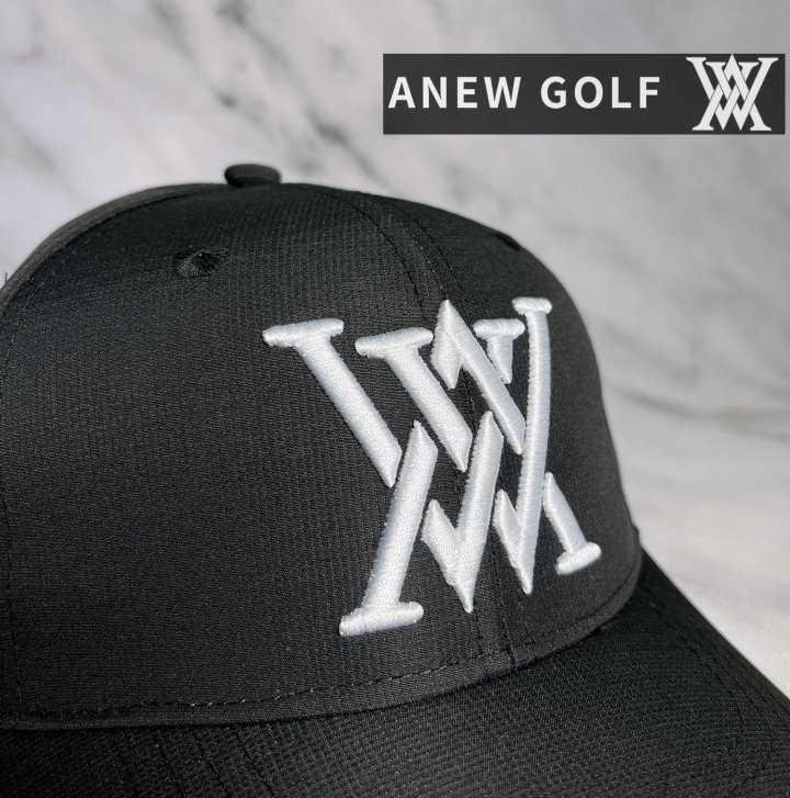 어뉴 남녀공용 GOLF AW BIG자수 클래식 로고 볼캡(2color)
