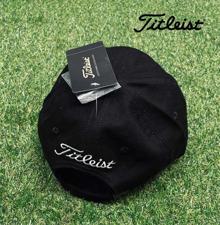 타이틀리스트 GOLF 코튼 엠보자수로고 FJ 마그네틱 볼마커 캡(2color)