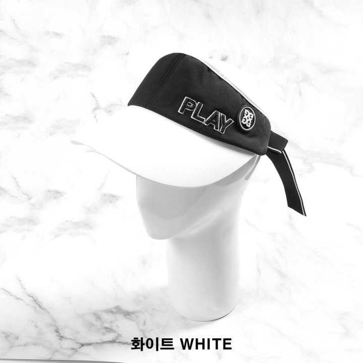 지포어 플레이 리본 썬캡(2color)
