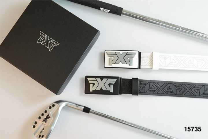 PXG 남성 스틸 버클 펀칭 레더 벨트 컷팅식(2color)
