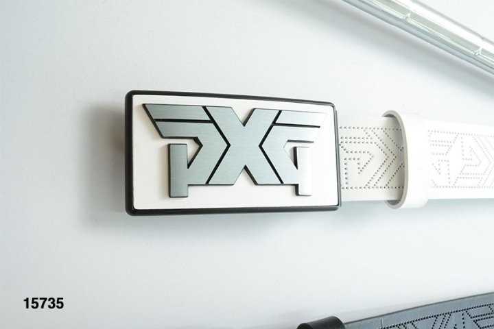 PXG 남성 스틸 버클 펀칭 레더 벨트 컷팅식(2color)