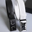 PXG 남성 스퀘어 버클 레더 벨트(2color)