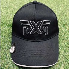 PXG GOLF 빅엠보 배색로고 펀칭 볼마커 마그네틱 로고 캡(2color/남녀공용)