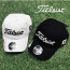 타이틀리스트 GOLF 코튼 엠보자수로고 FJ 마그네틱 볼마커 캡(2color)