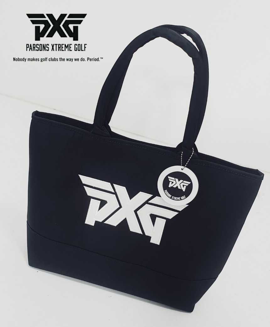 PXG 프리미엄 자수 로고 토트백