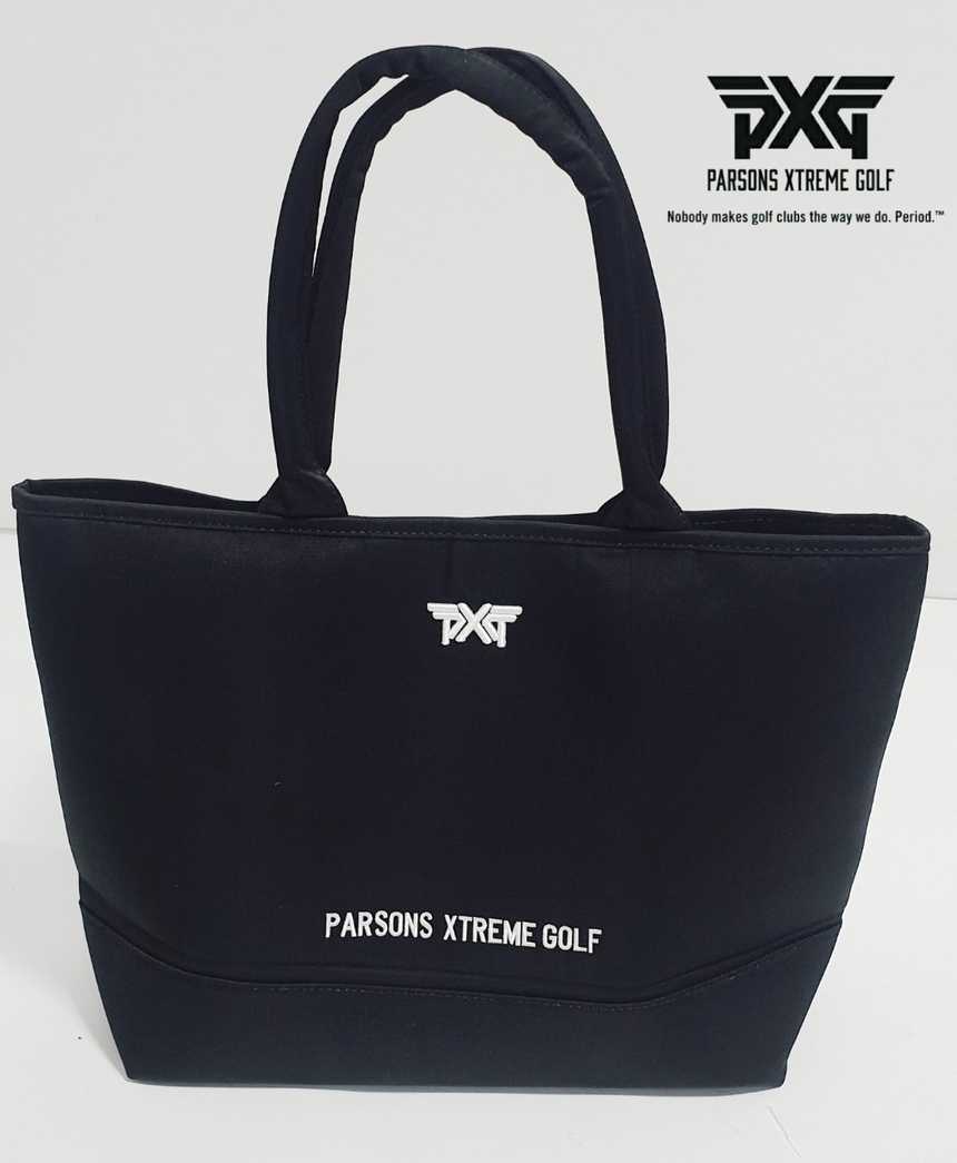 PXG 프리미엄 자수 로고 토트백