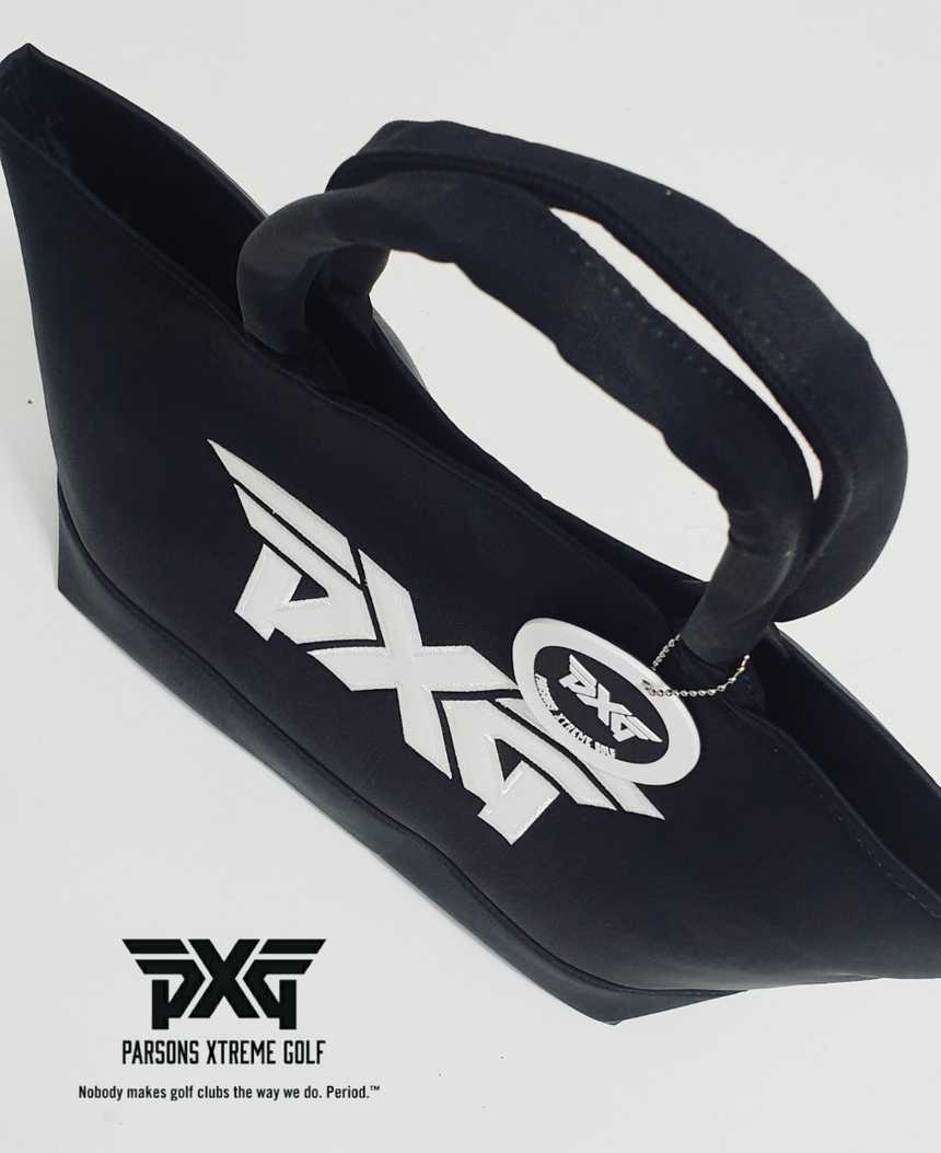 PXG 프리미엄 자수 로고 토트백