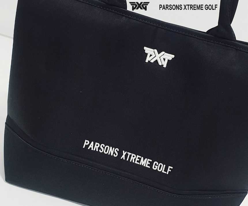 PXG 프리미엄 자수 로고 토트백
