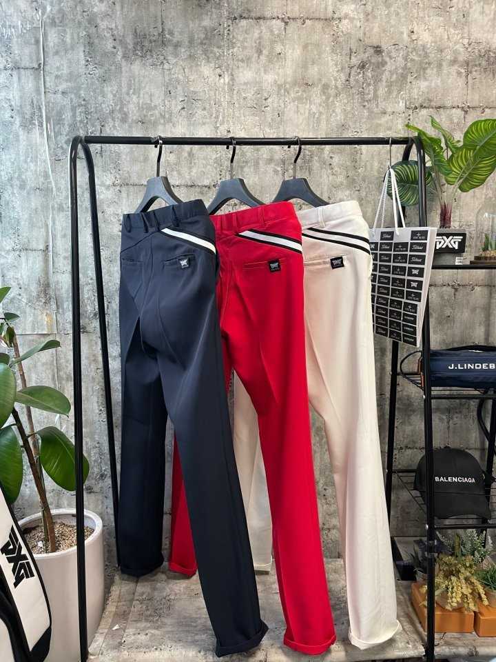 PXG 남성 백사선라인 팬츠(3color)