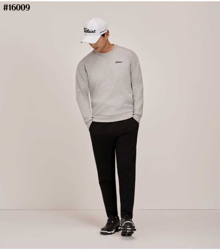 타이틀리스트 남성 우븐 백 포켓 팬츠