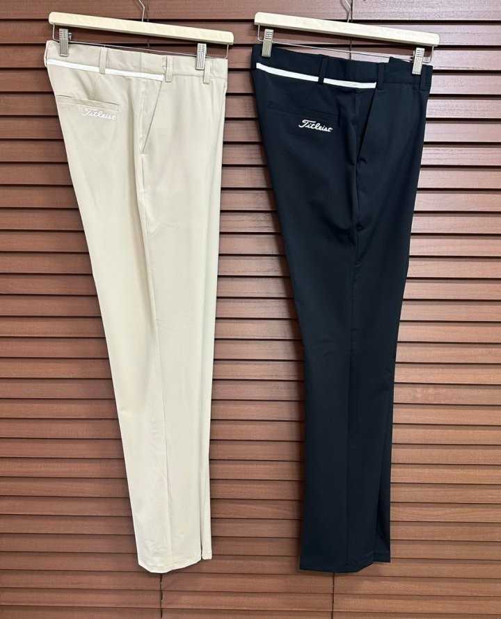 타이틀리스트 남성 허리 포인트 밴딩 바지(2color)