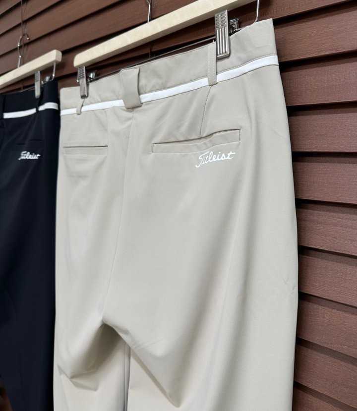타이틀리스트 남성 허리 포인트 밴딩 바지(2color)