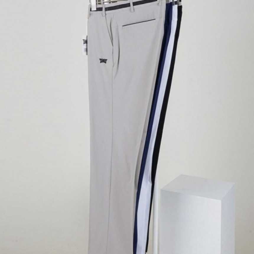 PXG 남성 웨이스트 라인 자수 로고 슬림핏 골프 팬츠(4color)