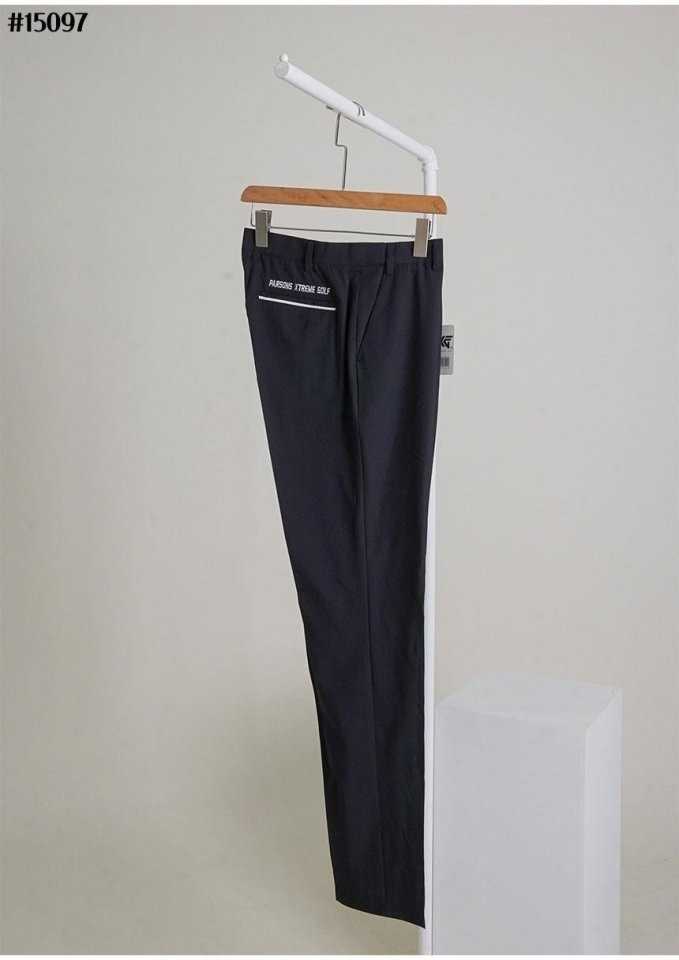PXG 남성 투라인 배색 슬림핏 골프 팬츠(2color)