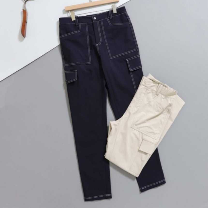 어메이징크리 남성 수입 에센셜 캐주얼 팬츠(2color)