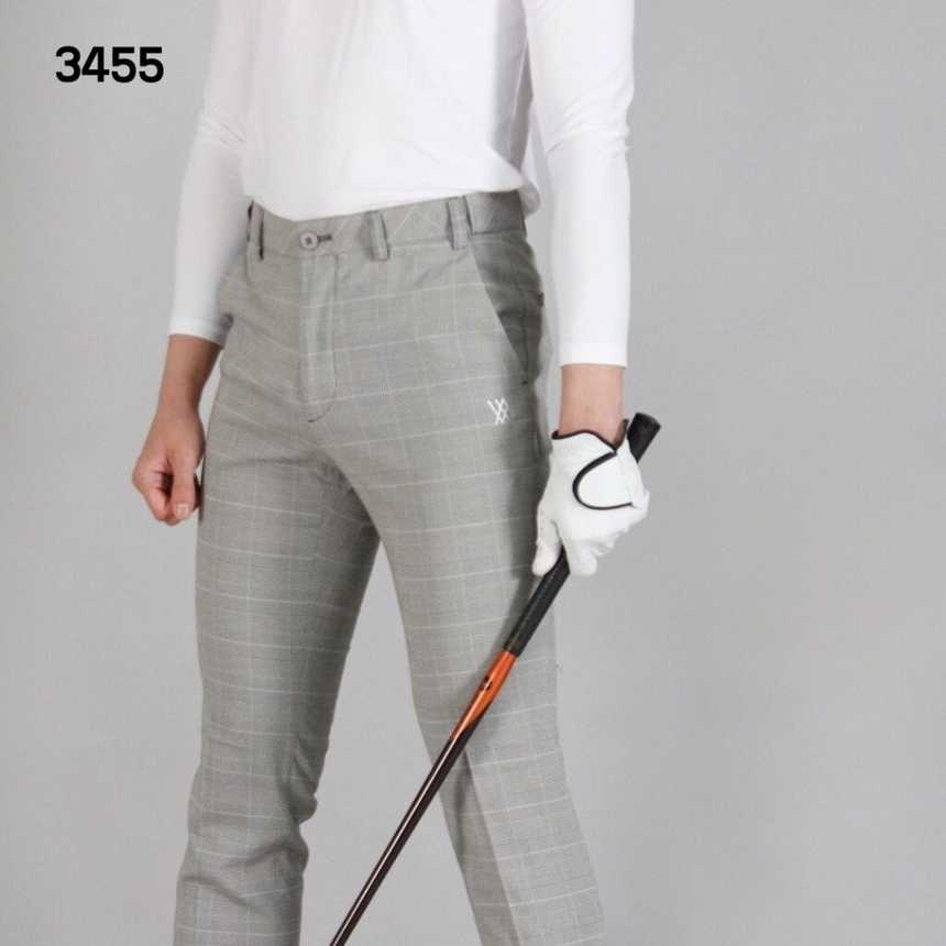 어뉴 남자 3455 썸머 포인트체크 스판 바지 팬츠(2color)