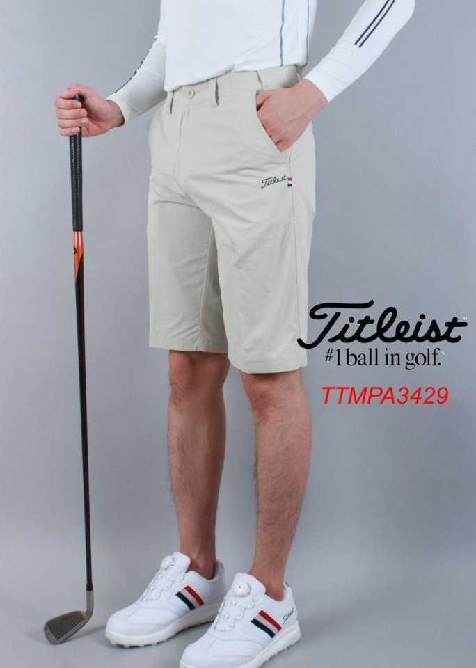 타이틀리스트 남자 TTMPA3429 삼색띠포인트 반바지(4color)