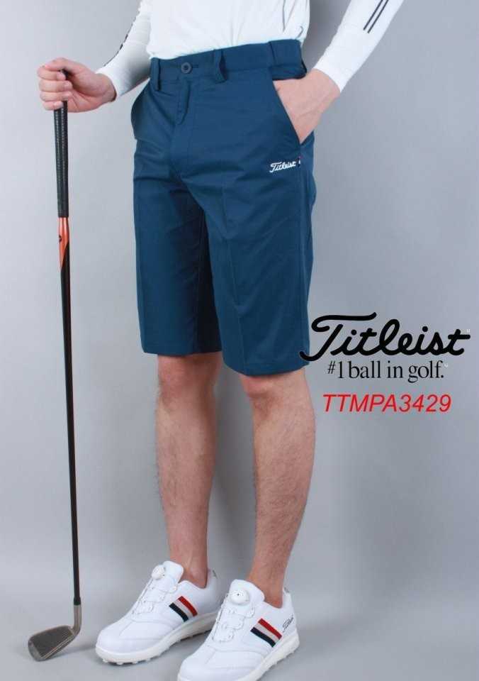 타이틀리스트 남자 TTMPA3429 삼색띠포인트 반바지(4color)