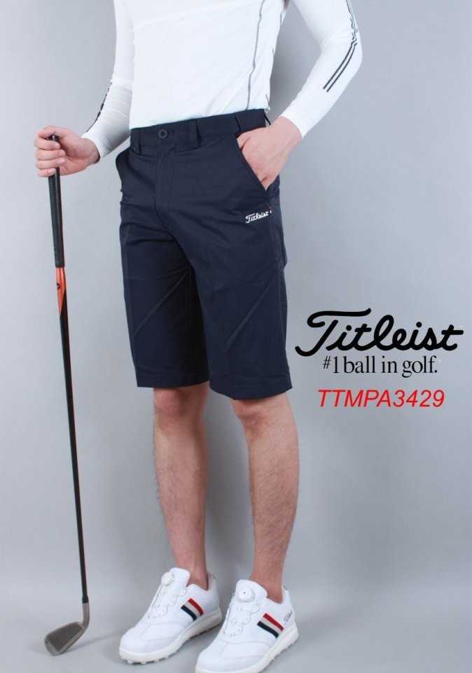 타이틀리스트 남자 TTMPA3429 삼색띠포인트 반바지(4color)