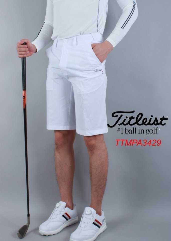 타이틀리스트 남자 TTMPA3429 삼색띠포인트 반바지(4color)