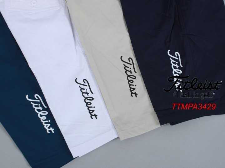 타이틀리스트 남자 TTMPA3429 삼색띠포인트 반바지(4color)