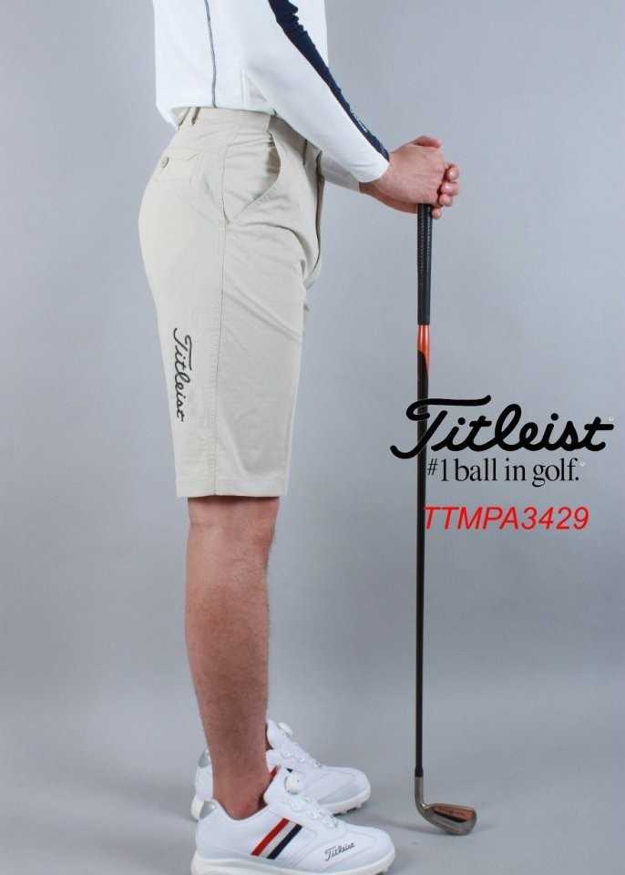 타이틀리스트 남자 TTMPA3429 삼색띠포인트 반바지(4color)