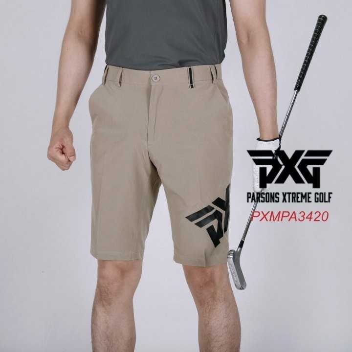 PXG 남자 PXMPA3420 빅로고 스판 반바지(3color)