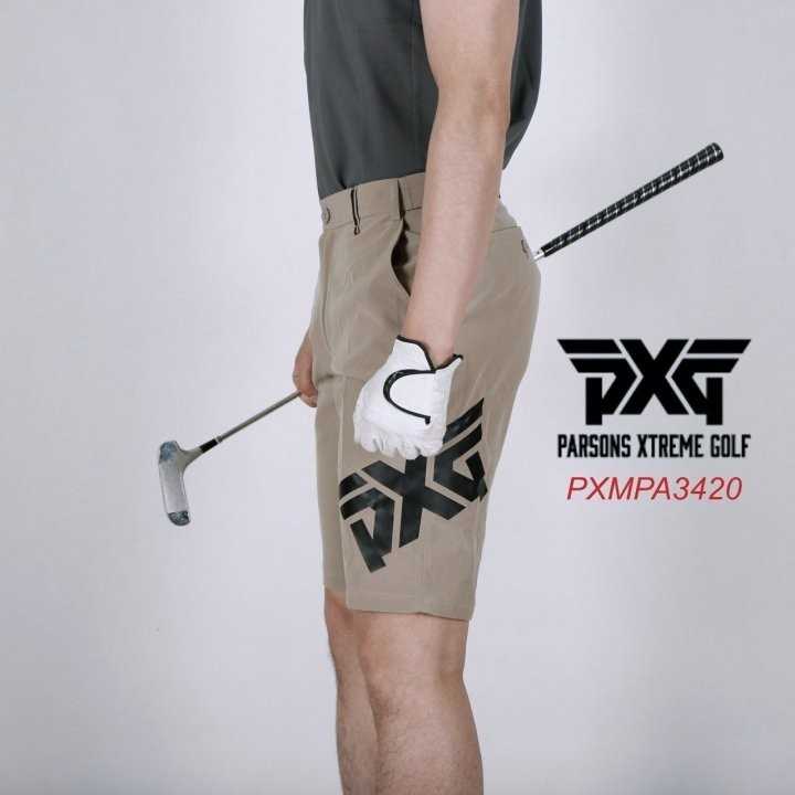 PXG 남자 PXMPA3420 빅로고 스판 반바지(3color)
