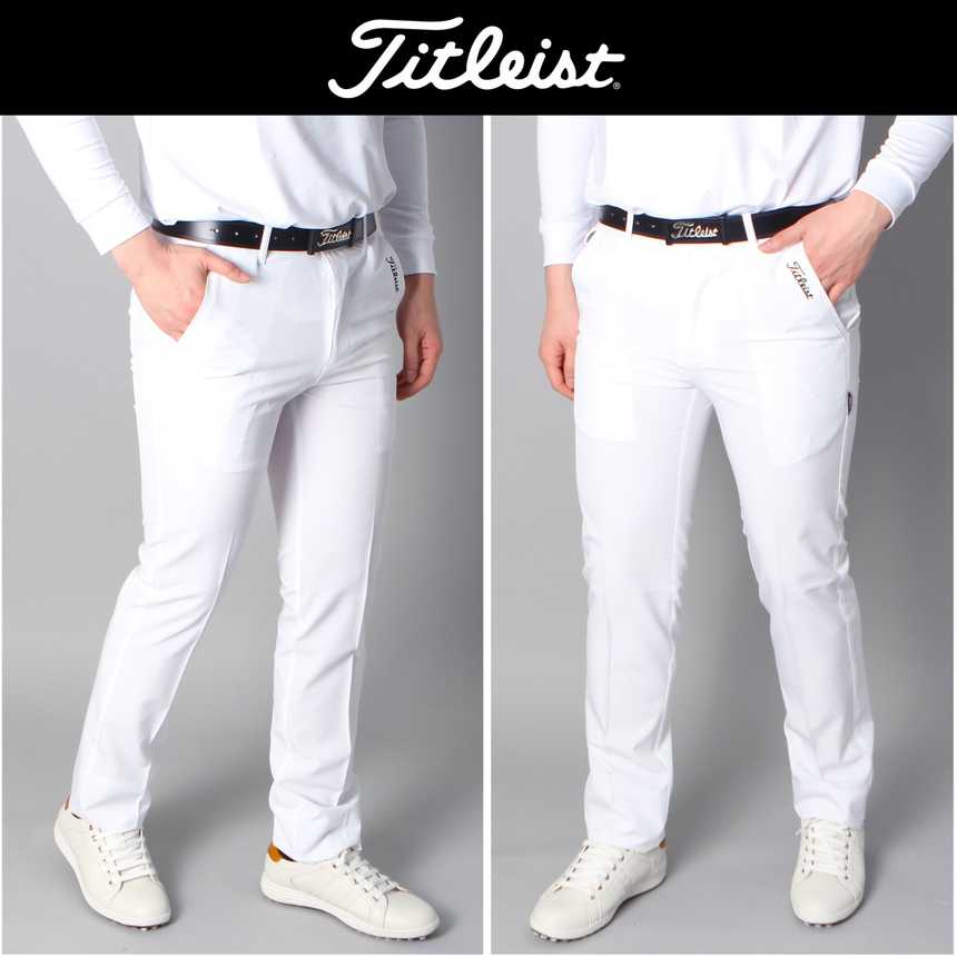 타이틀리스트 풀자수 사이드택 뒷 주머니 삼색(5color)