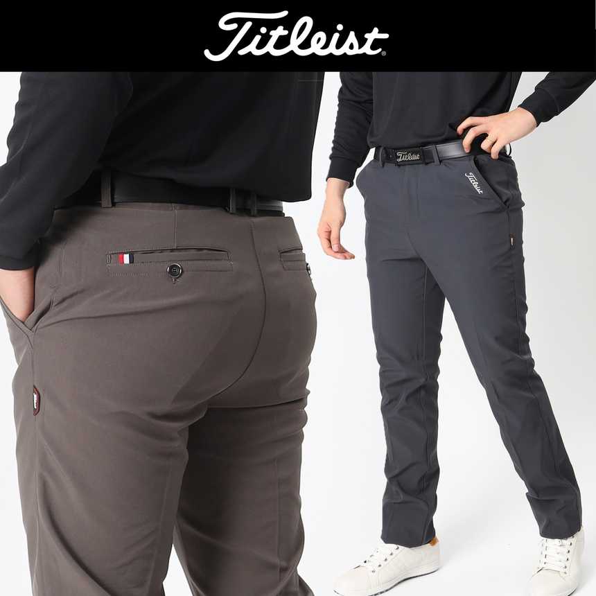 타이틀리스트 뒷 주머니 삼색 춘추팬츠(4color)